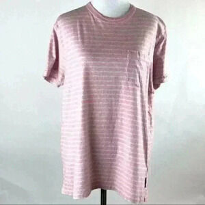 French Connection top size large striped T-shirt